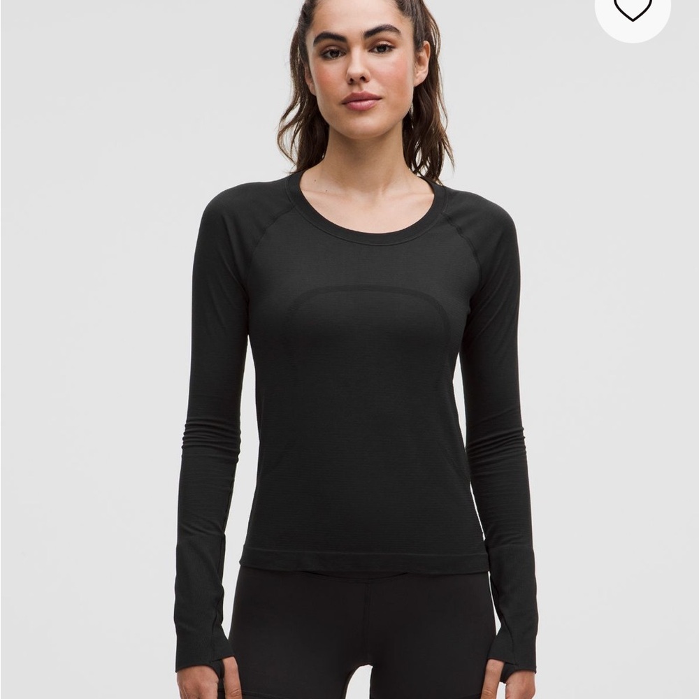 lululemon athletica Black Long Sleeve Tee